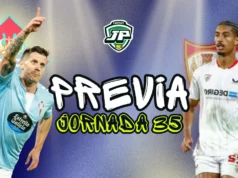 previa jornada 35 Celta - Sevilla
