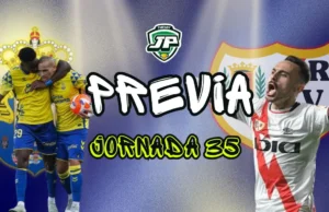 previa jornada 35 Las Palmas - Rayo