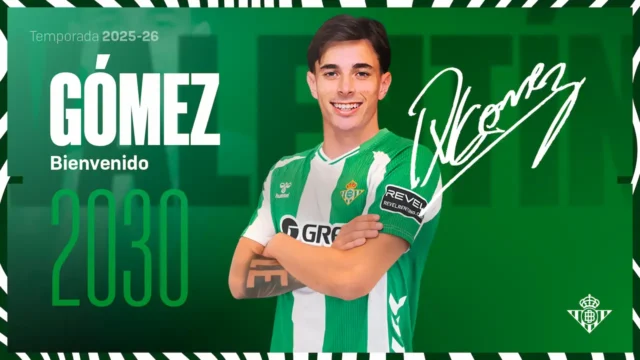 Valentín Gómez fichaje Betis Valentín Gómez fichaje Betis