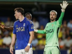 Aarón Escandell baja el nivel. ¿Toca cambiar de portero fantasy? Aarón Escandell Real Oviedo fantasy