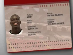 Nobel Mendy fichaje Rayo Vallecano