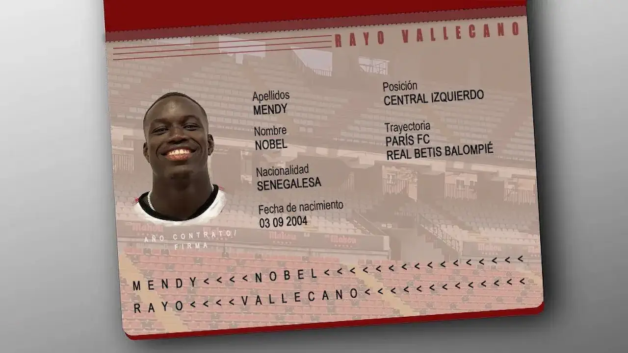 Nobel Mendy fichaje Rayo Vallecano