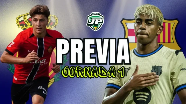 Previa Fantasy Mallorca - Barcelona jornada 1 LaLiga