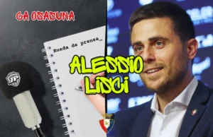 Rueda de Prensa Alessio Lisci Osasuna