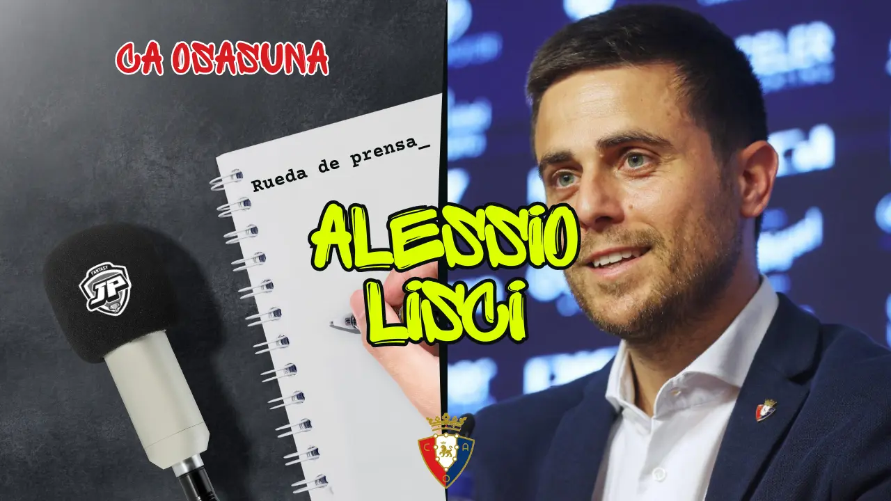 Rueda de Prensa Alessio Lisci Osasuna