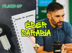 Sarabia explica el estado de André Silva y Rafa Mir Rueda de Prensa Eder Sarabia Elche