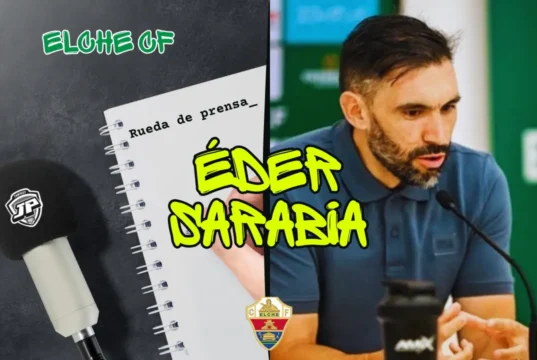 Rueda de Prensa Eder Sarabia Elche