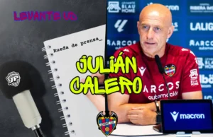 Rueda de Prensa Julián Calero Levante UD