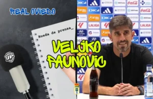 Rueda de Prensa Paunovic Oviedo