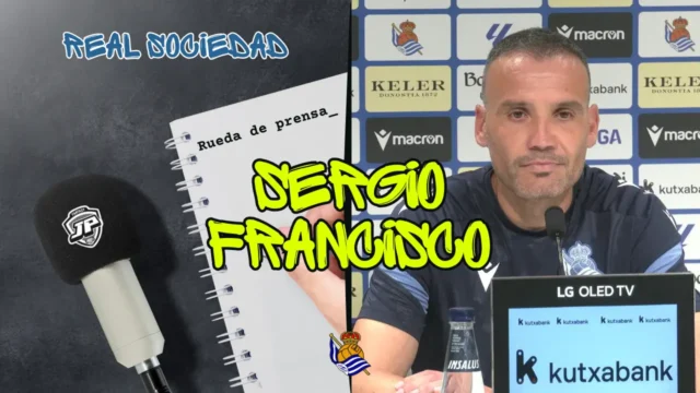 Rueda de Prensa Sergio Francisco Real Sociedad Sergio Francisco Rueda de Prensa Real Sociedad