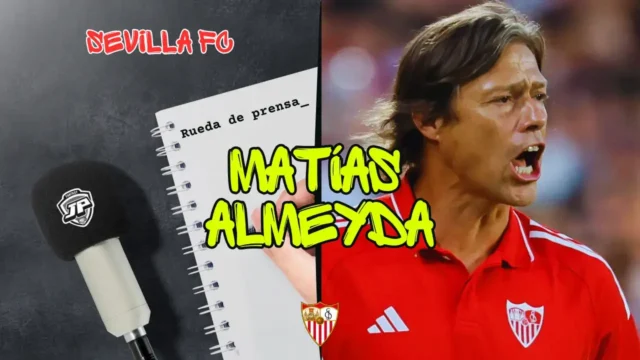 Rueda de Prensa Matías Almeyda Sevilla Rueda de Prensa Matías Almeyda Sevilla