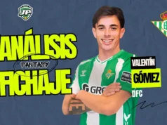Valentín Gómez: apuesta con proyección para el Betis… ¿y para fantasy? Valentín Gómez analisis fichaje Betis