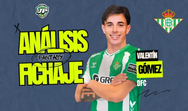 Valentín Gómez analisis fichaje Betis Valentín Gómez analisis fichaje Betis