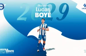 Lucas Boyé Alavés anuncio