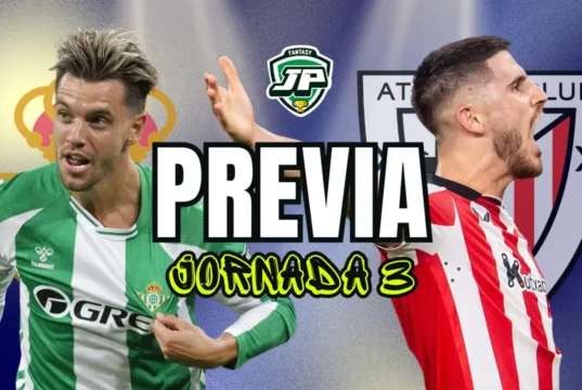 Previa Jornada 3 25/26 Betis - Athletic