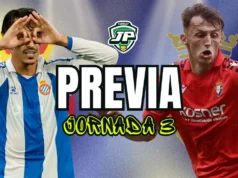 Las claves fantasy del Espanyol – Osasuna: Onces, Lesiones y Apuestas Previa Jornada 3 25/26 Espanyol - Osasuna