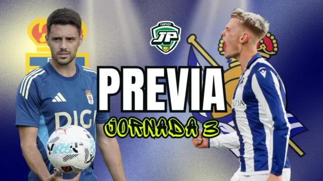 Previa Jornada 3 25/26 Oviedo - Real Sociedad