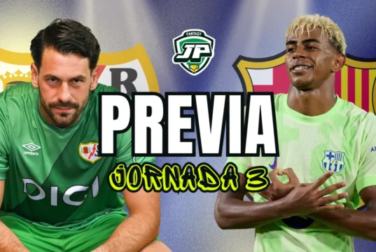 Previa Jornada 3 25/26 Rayo - Barcelona