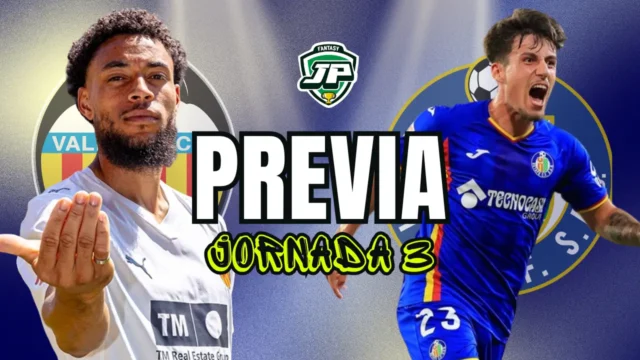 previa jornada 3 Valencia - Getafe Previa Jornada 3 25/26 Valencia - Getafe