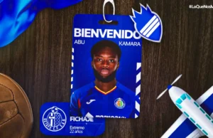 Abu Kamara, nuevo jugador del Getafe CF