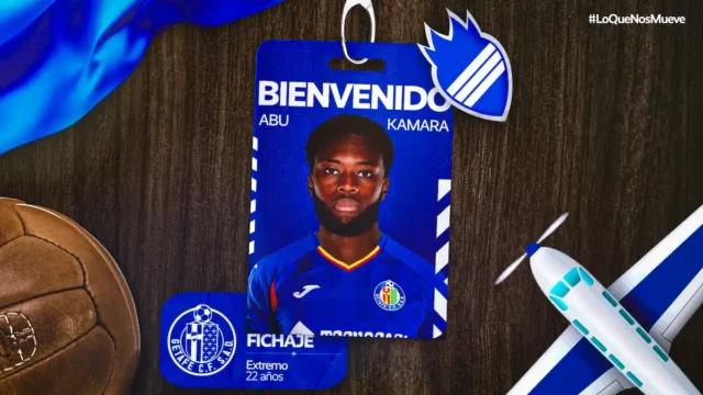 Abu Kamara, nuevo jugador del Getafe CF