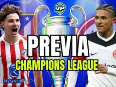 Atleti, alineación probable contra el Eintracht Frankfurt y dónde ver en TV Alineación probable Atlético vs Frankfurt Champions League