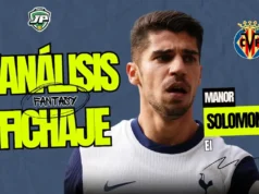 Manor Solomon, desequilibrio para el Villarreal. ¿Chollo o parche fantasy? Análisis Fantasy Solomon Villarreal