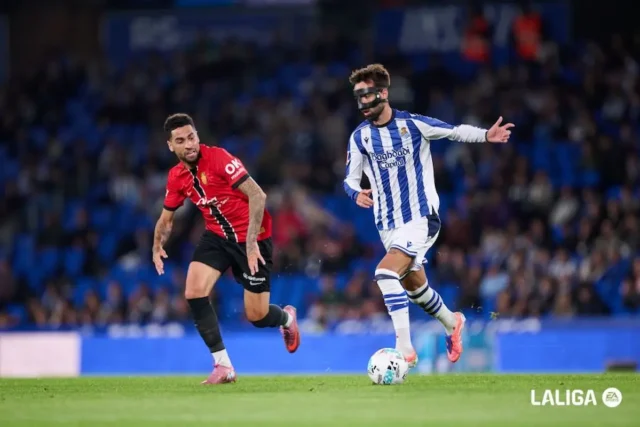 Mascarell y Brais Méndez en el Real Sociedad - Mallorca fantasy