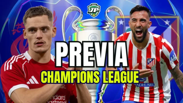 alineación probable Atleti vs Liverpool Champions