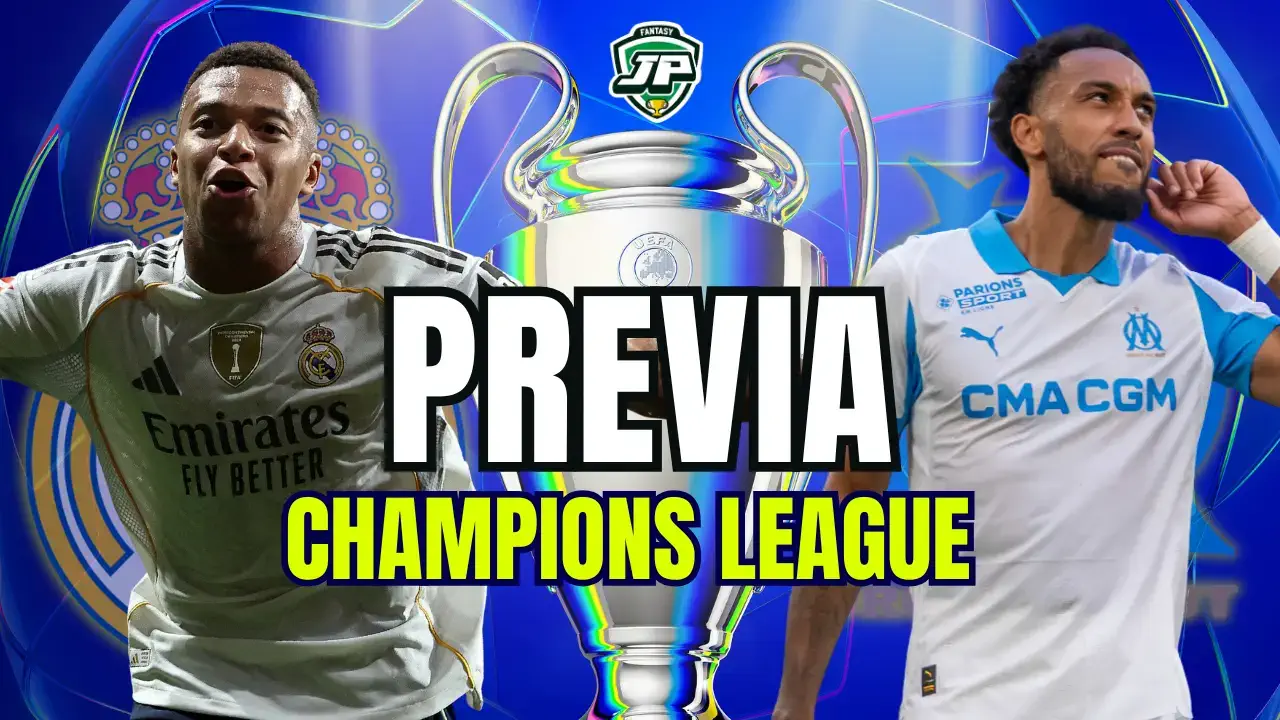 alineación probable Real Madrid vs Marsella Champions