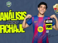 Héctor Fort refuerza el lateral del Elche, ¿chollo fantasy? fichaje héctor fort elche análisis fantasy