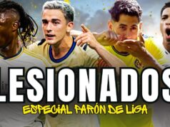 Lesionados de LaLiga en el parón de septiembre, ¿cuándo vuelven? lesionados