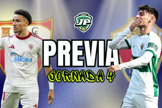Previa Jornada 4 Sevilla - Elche 25 26
