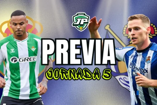 previa jornada 5 Betis - Real Sociedad