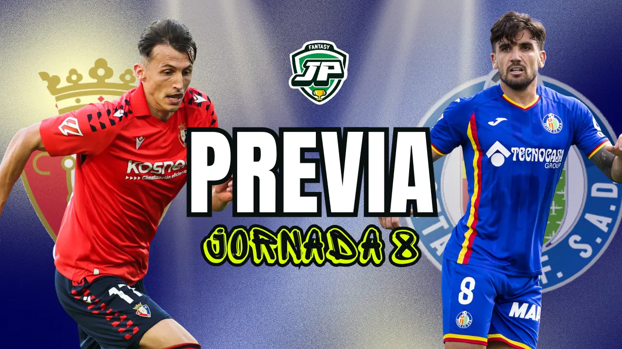 previa jornada 8 Osasuna - Getafe