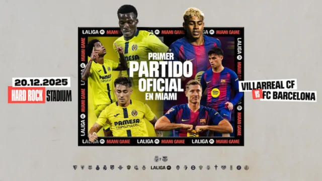 Barcelona - Villarreal en Miami Barcelona - Villarreal en Miami