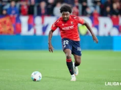 Boyomo, posible salida de CA Osasuna en este mercado Boyomo Osasuna fantasy