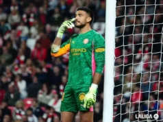 Posible cambio de portero en Girona, ¿Livakovic por Gazzaniga? Paulo Gazzaniga Girona fantasy
