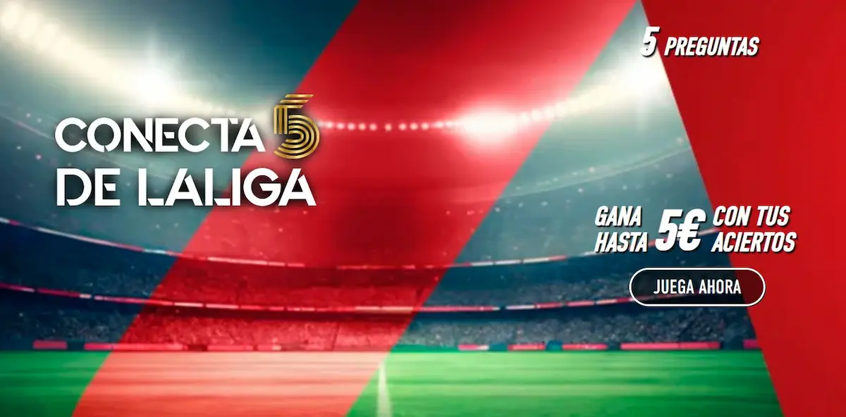 Sportium conecta5 laliga Getafe vs Real Madrid