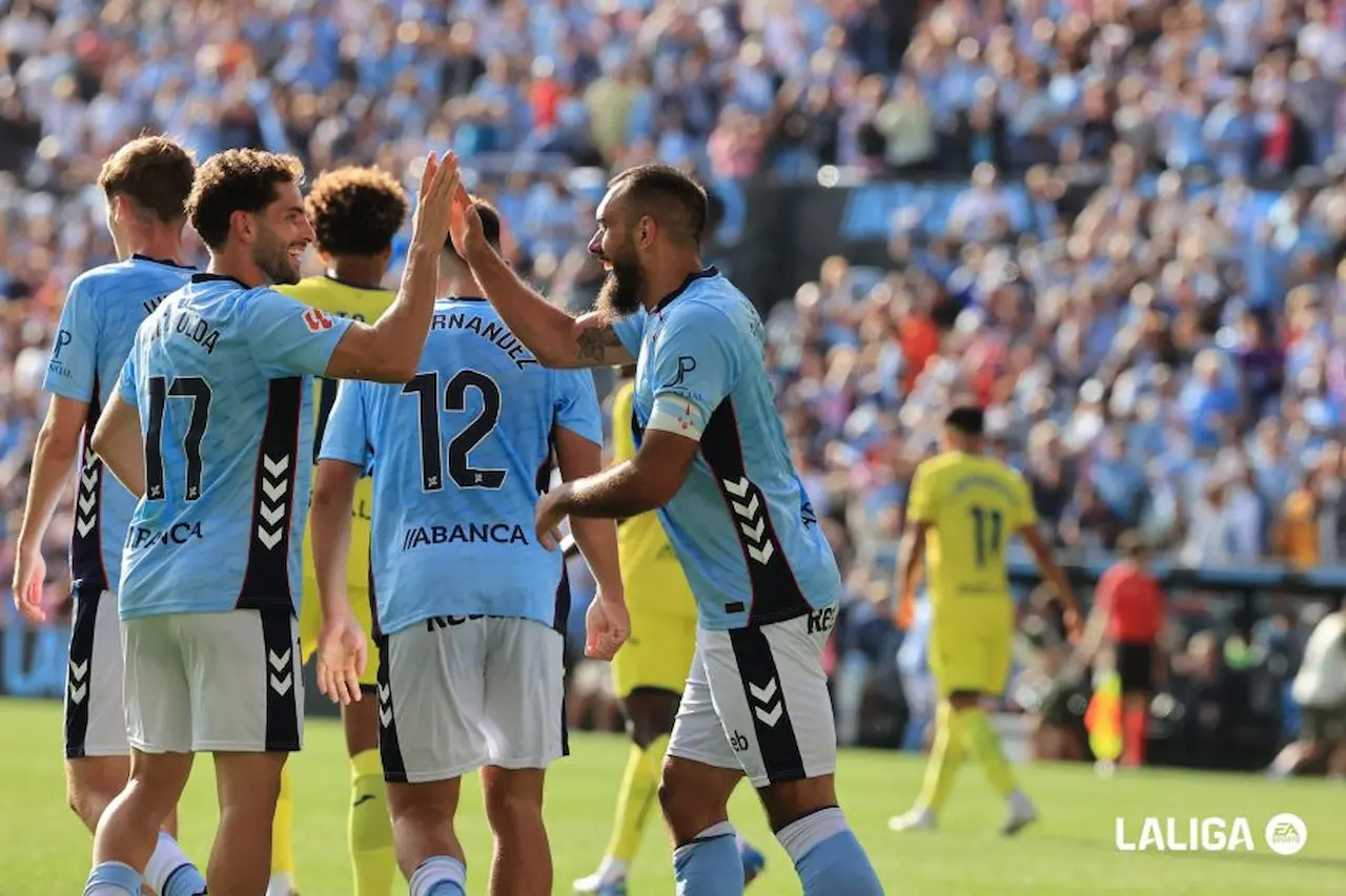 Javi Rueda y Borja Iglesias RC Celta 25 26