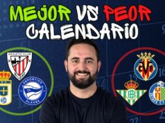Calendario fantasy de octubre: equipos más y menos recomendables