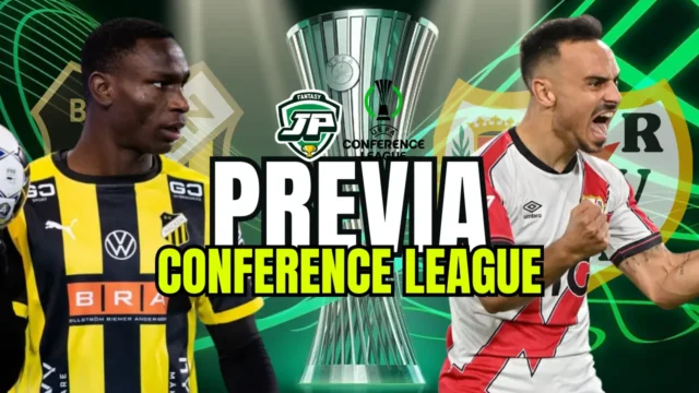 previa conference league alineación probable Rayo Vallecano Häcken