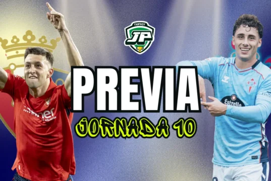 previa jornada 10 Osasuna - Celta