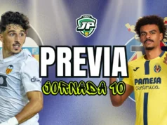 previa jornada 10 Valencia - Villarreal