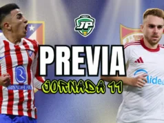 previa jornada 11 Atlético - Sevilla