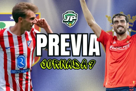 previa jornada 9 Atlético - Osasuna