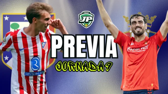 previa jornada 9 Atlético - Osasuna previa jornada 9 Atlético - Osasuna