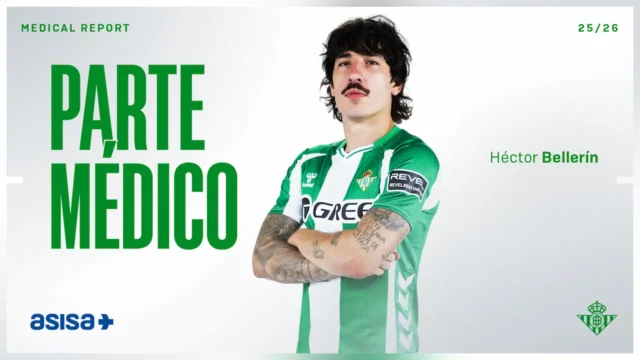 Bellerín parte médico Betis Bellerín parte médico Betis