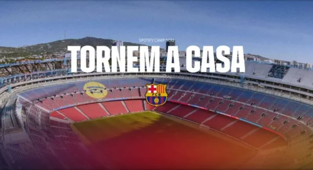 FC Barcelona vuelve al Spotify Camp Nou