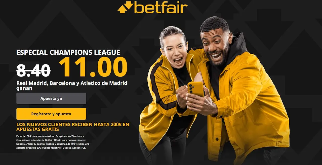 Supercuota Betfair Champions League